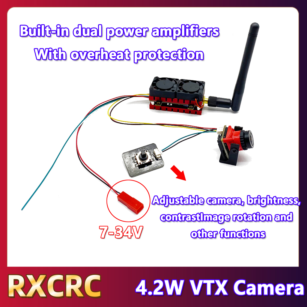 RXCRC 5.8G 48CH 4.2W Trasmetti - Drone Receiver recensione e prezzo