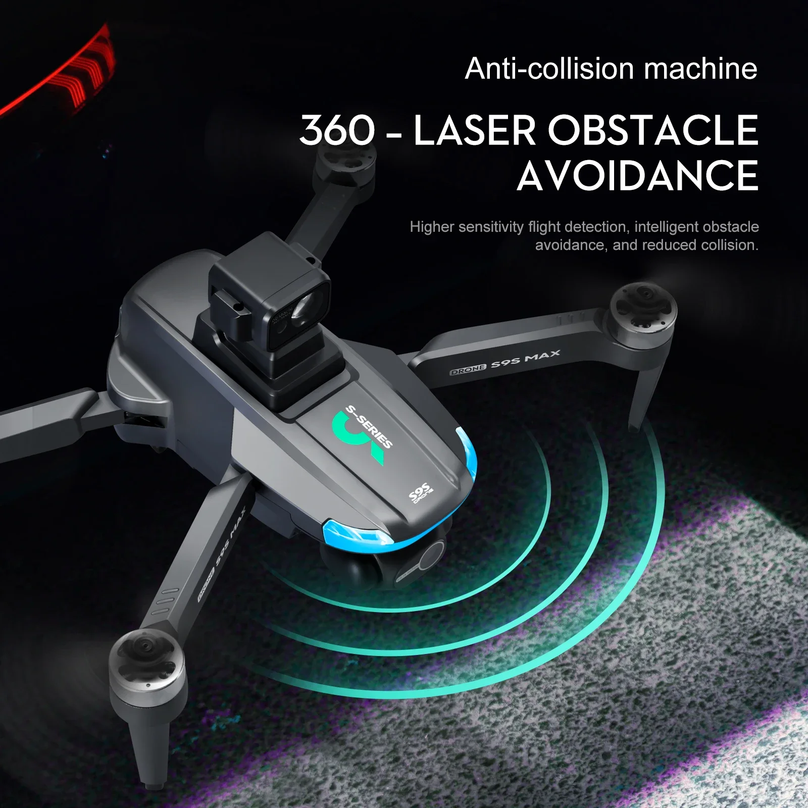 NUOVO S9S MAX MINI Drone 4K 2  - Drone Gps Mount recensione e prezzo