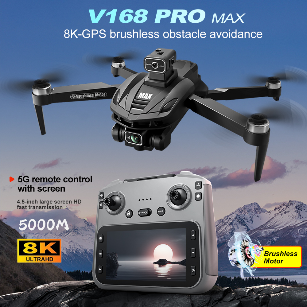 V168 PRO Max GPS Drone 8K Prof - Drone Gps Module recensione e prezzo