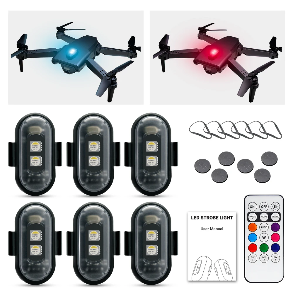 Luce Stroboscopica per Moto, L - Drone Led Light recensione e prezzo