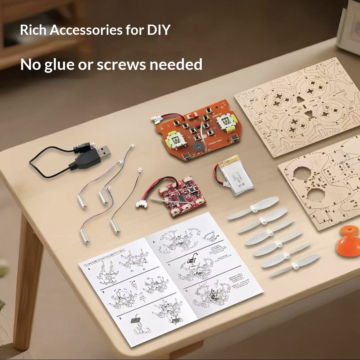 Nuovo Drone in Legno Fai-da-Te - Drone Battery recensione e prezzo