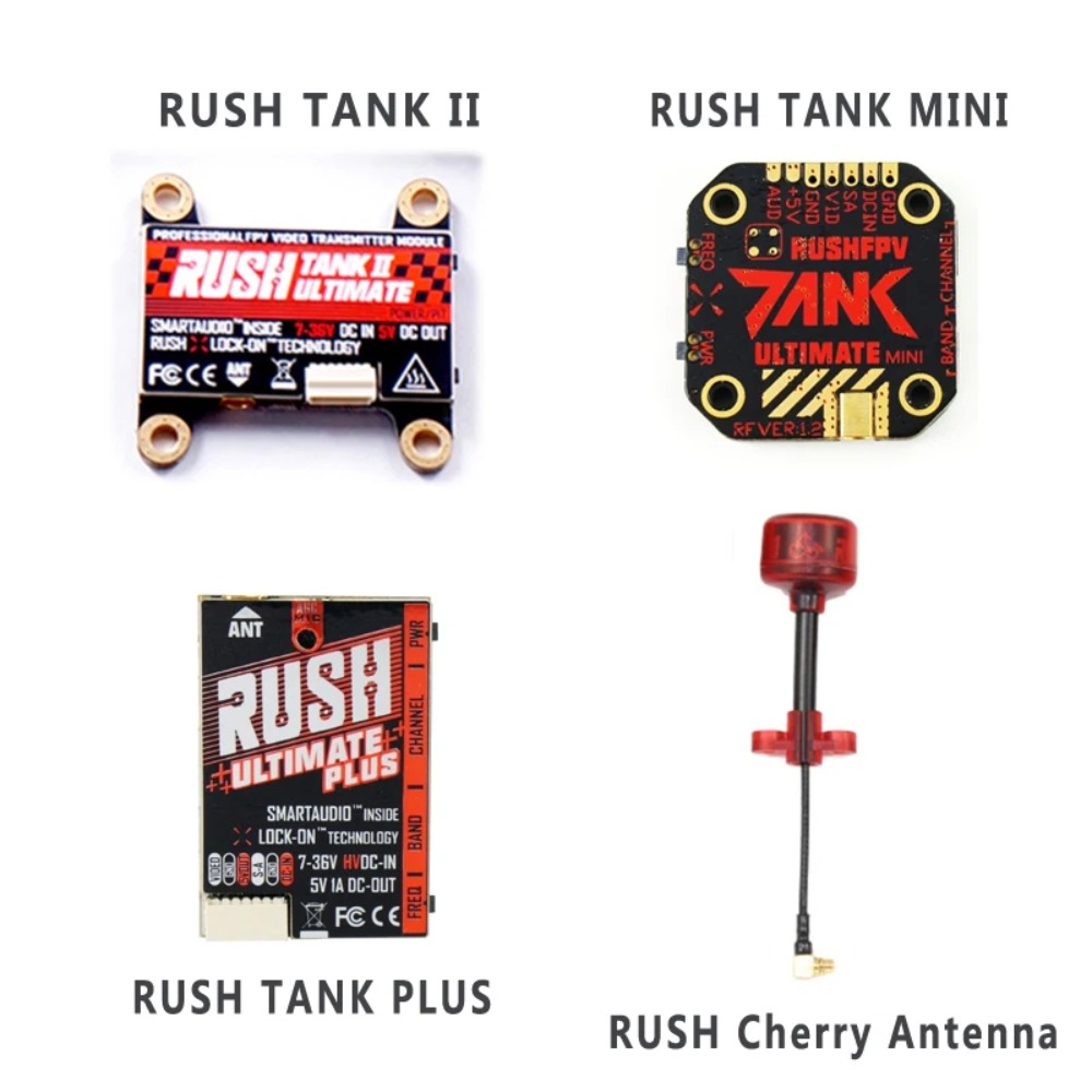 RUSH TANK Ultimate II/Mini/PLU - Drone Antenna recensione e prezzo