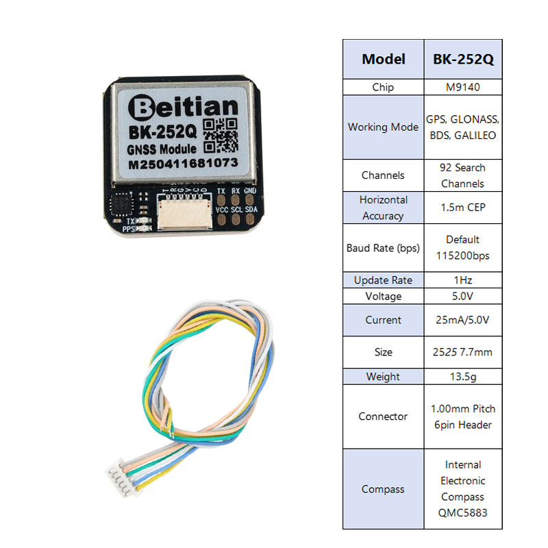 Beitian BK-252Q Modulo GPS GNS - Drone Gps Module recensione e prezzo